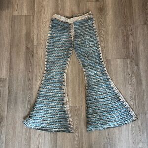 Jayli GLIDE Cotton Lycra Razor Cut Phish Donut Print Booty Pants